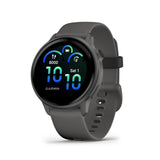 Garmin Vívoactive 6, Smartwatch con GPS, Pantalla AMOLED, Funciones de Salud, Entrenamientos de Movilidad, Entrenamiento avanzado del sueño y hasta 11 días de autonomía, Gris, Amazon Exclusive