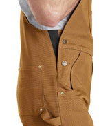 Carhartt, Hombre, Peto En Algodón De Lona, Corte Ligeramente Holgado, Marrón Carhartt®, W30 / L30
