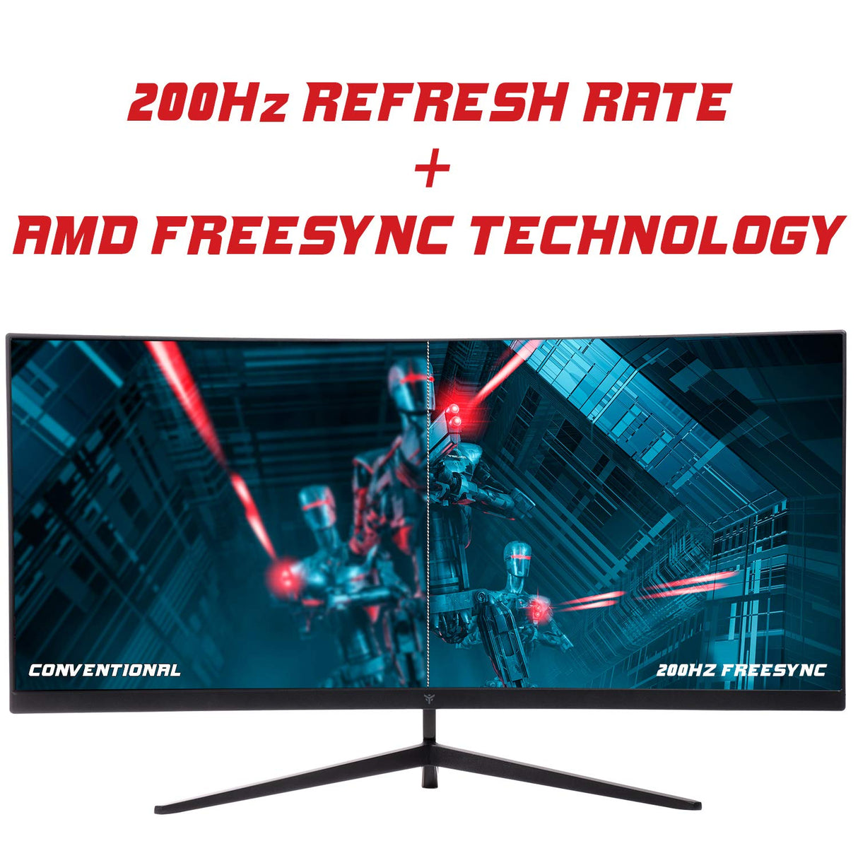 Itek Monitor GGC - 30" Curved R1800, WFHD 2560x1080 UltraWiide, VA, 200Hz, 21:9, 1ms MPRT, 3xHDMI, DP, Audio, HDR Ready, Adapt Sync, Negro