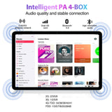 DOOGEE T30S Tableta Android 14, 2.4K 11 Pulgadas, 16GB RAM + 256GB ROM/TF 1TB, 5G WiFi, 13MP+8MP, 8580mAh, Widevine L1 Gaming, Negro