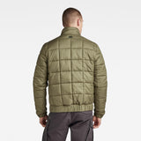 G-Star Para Hombre Meefic quilted jkt, Verde (shadow olive D23965-B958-B230), M
