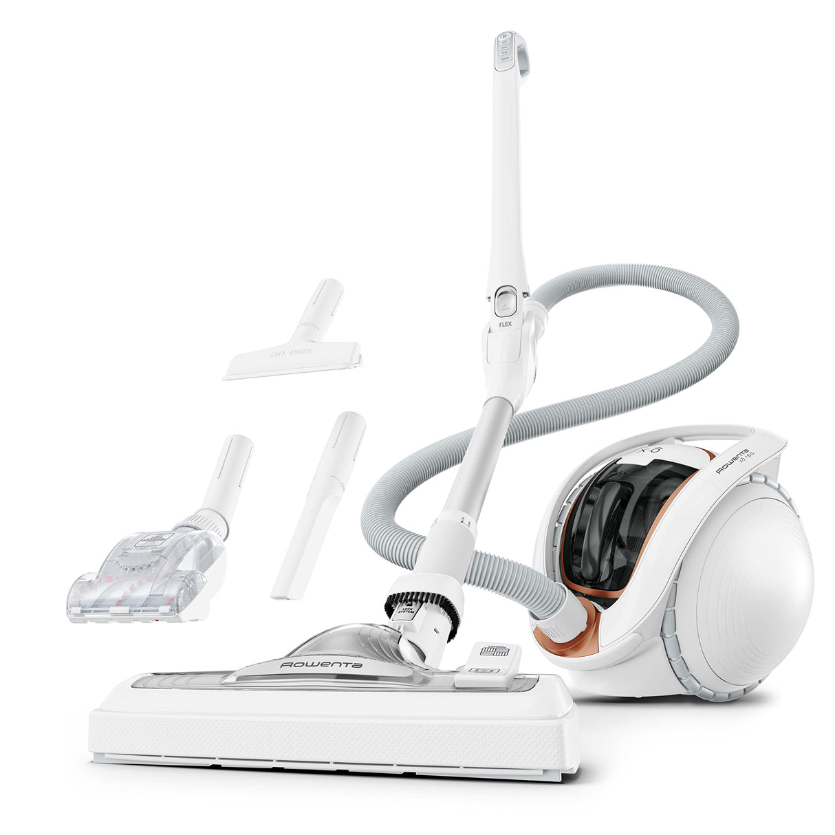 Rowenta X-Ô 160 Aspirateur Sans Fil IX7777EA IX7777EA-Aspirador inalámbrico, Blanco