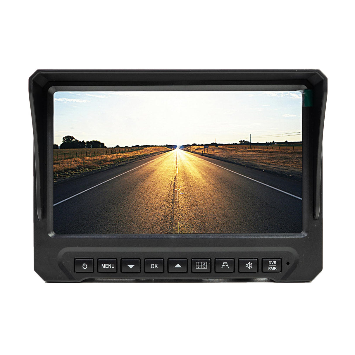 PNI TRK504 - Kit de videovigilancia inalámbrico para camión DVR con Monitor LCD y 4 cámaras