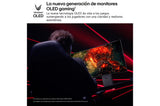 LG 45GX950A-B - Monitor Gaming Ultragear, 44.5", OLED 5K2K (5120 x 2160), 16:9, 165 Hz, 0.03 ms, G-Sync Compatible y FreeSync Premium Pro, Inclinación Ajustable, Morado Grisáceo