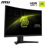 MSI mag 244C - Pantalla para Juegos Curvada (24 Pulgadas, Full VA, 1500R, 1920 x 1080, 1 ms, Adaptive Sync, DP 1.2a, HDMI 2.0b CEC
