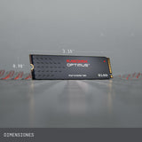 SANDISK Optimus 5100 NVMe SSD 4 TB (hasta 7100/6700 MB/s velocidades de Lectura/Escritura, M.2 2280, PCIe 4.0x4)