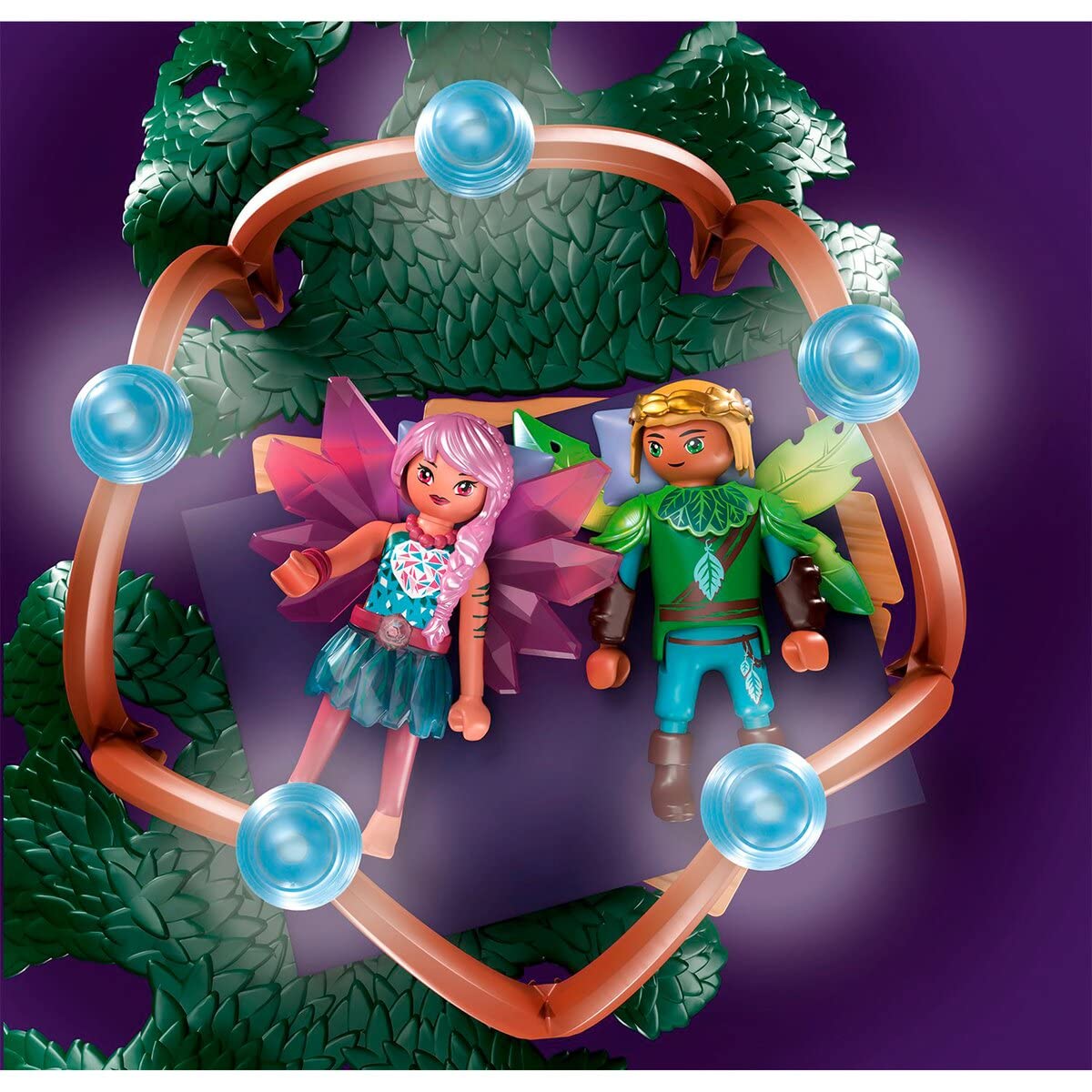 PLAYMOBIL Adventures of Ayuma 70799 Árbol de la Comunidad, con Efecto de luz, A Partir de 7 Años
