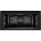 Electrolux CKM806CX Horno Eléctrico Compacto, 42 L, Función Microondas, Potencia 1000W, Grill de 1900W, 23 Funciones, Calentamiento Rápido, Pantalla TFT, Serie 800, Negro, Fabricado en UE