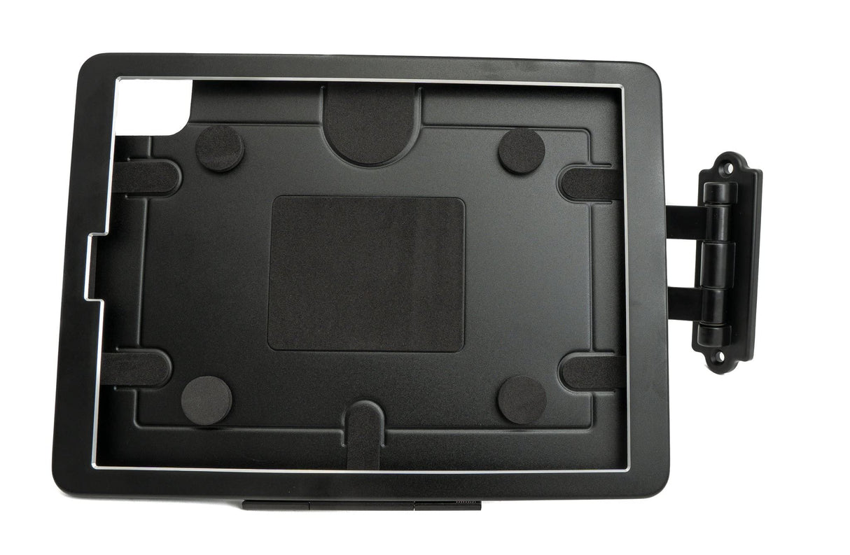 System-S Soporte de Pared con Cerradura 360° para iPad Pro 12,9 Pulgadas, 2018, 2020 y 2021, Color Negro