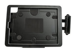 System-S Soporte de Pared con Cerradura 360° para iPad Pro 12,9 Pulgadas, 2018, 2020 y 2021, Color Negro