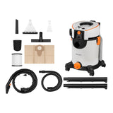 ZEEGMA ZONDER WASH aspiradora de lavado 1400W con función de soplado y extracción de agua, filtro HEPA, 4L, elimina ácaros y alérgenos, 13m de alcance, accesorios incluidos