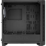Sharkoon ELITE SHARK CA200M - Caja de Ordenador, PC Gaming, Torre E-ATX, Negro