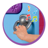 FEBER - Super Palace Palacio Infantil, Picaporte con Sonidos, Colores Luminosos y Resistentes a la Luz, Gran Resistencia y Fácil Montaje, Niños Desde 3 hasta los 10 años, Famosa (800003254)