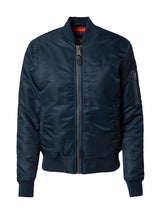 Schott NYC AIRFORCEWRS Chaqueta Bomber Schott, Azul Marino, M para Mujer