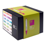 Talens | Pantone Marker Set de 54 Additional | Rotulador Doble Punta con Punta de Pincel y Cincel | Tinta Pigmentada a Base de Agua en Colores Pantone