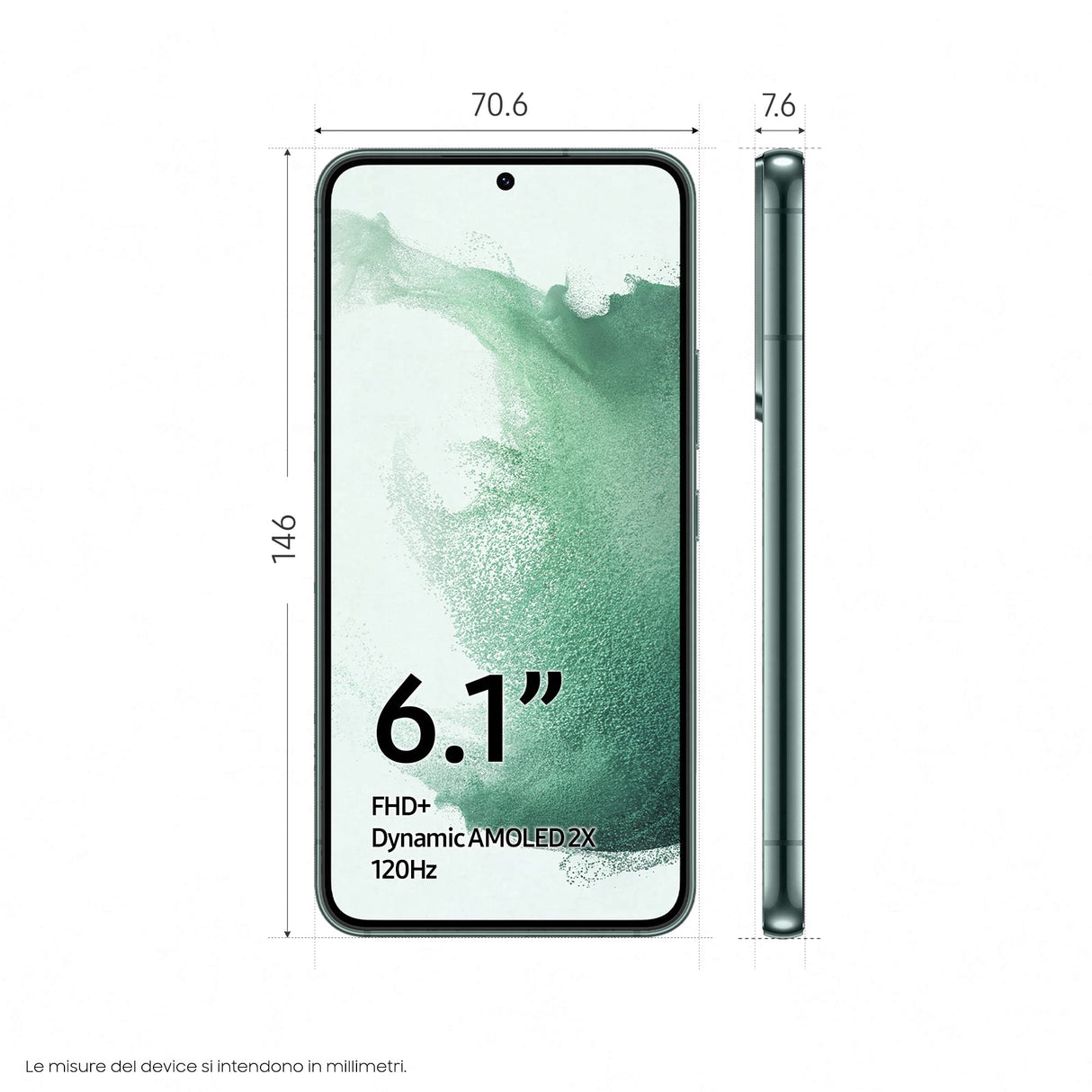 Sam DS S901 GAL S22 5G 8+256 OEM EU GRN