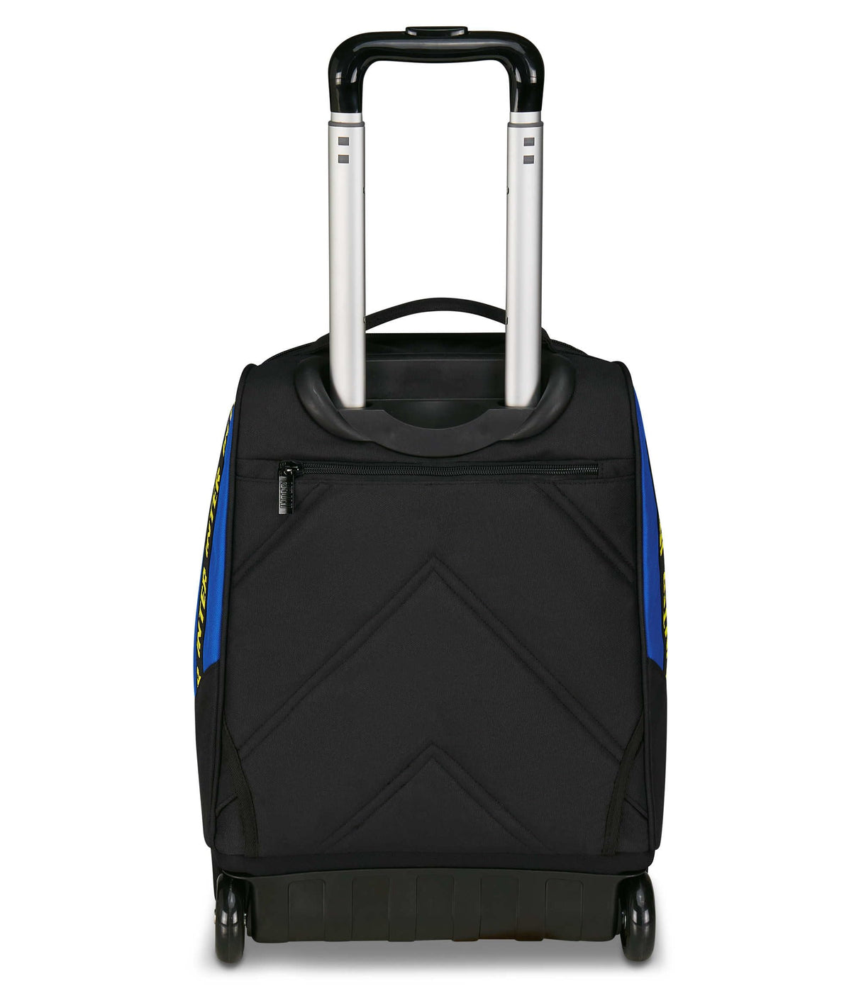Seven Inter Big Trolley Fútbol Escuela Fija, Azul, 2 en 1, Doble Uso, Trolley y Mochila, Escuela Primaria, Niño, turquesa, Talla única, Casual