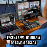 RØDE RØDECaster Video - Conmutador de vídeo profesional e interfaz de audio - Multi-cámara, 6 x entradas de vídeo (HDMI y USB), 1080p60, Escenas de múltiples fuentes