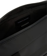 Tommy Hilfiger Maletín para portátil Hombre Computer Bag con bolsillo exterior, Negro (Black), Talla Única
