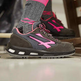 U-Power Red Lion Verok, Adventure, zapatos de seguridad unisex, ligeros, flexibles, antipinchazos, antideslizantes, con inserto Infinergy, con puntera de aluminio - Pink Rose 41