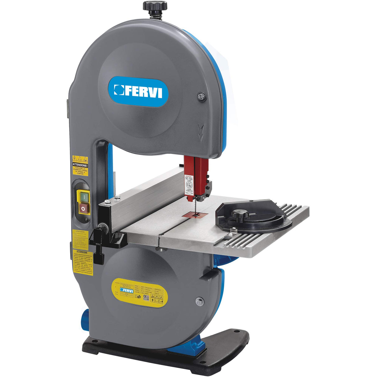 Fervi Sierra de cinta para madera 0717A, 0,35 W, 230 V