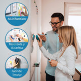 OFITURIA® Pizarra Blanca Magnética Lacada Con Marco De Aluminio Resistente Fácil De Borrar En Seco, Medida 180x100 cm