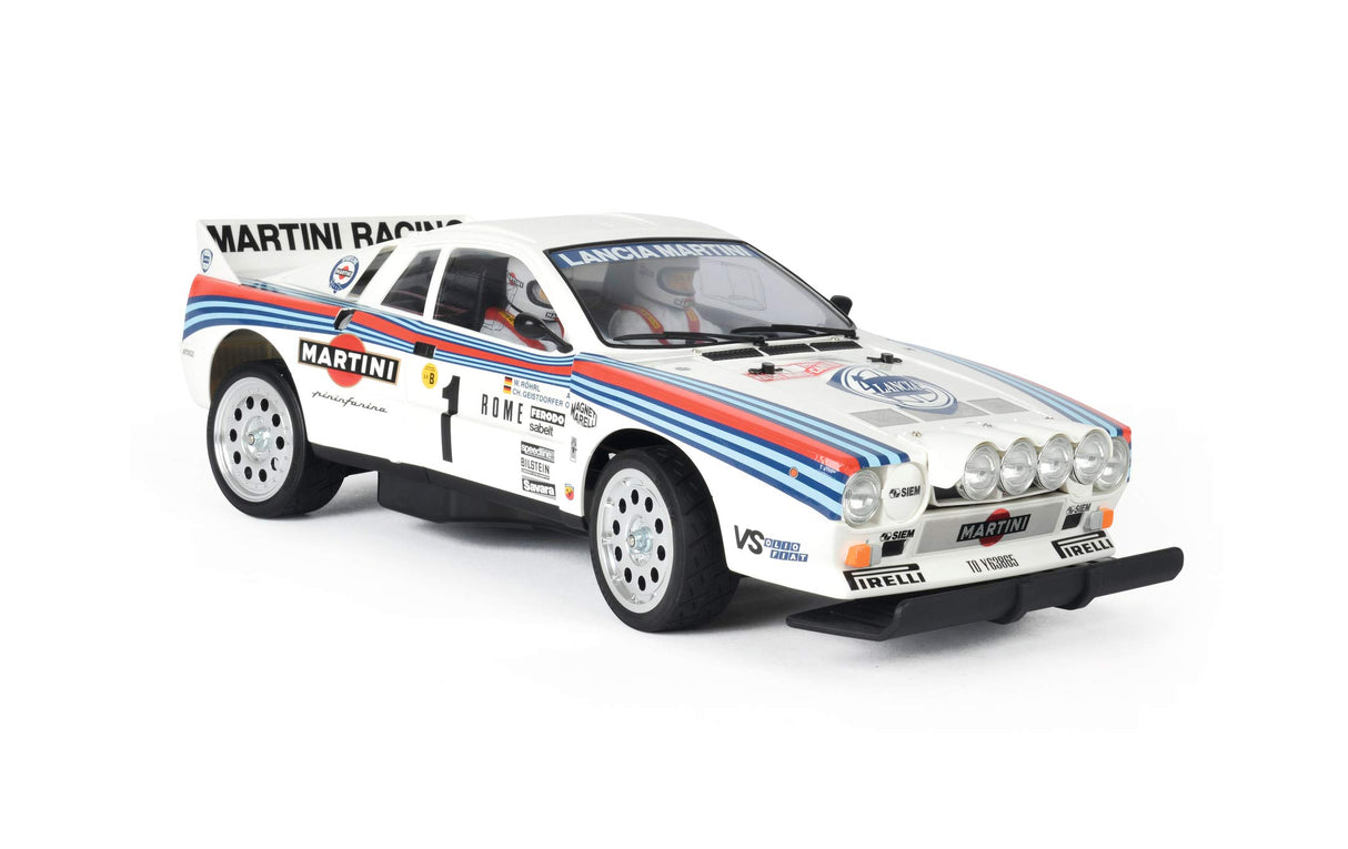 Tamiya Fiat 58654 1:10 RC Lancia 037 Rally TA-02S-coche/vehículo teledirigido, modelismo, Kit, Hobby, Tinkering, Modelo, Montaje, Color Non renseigné