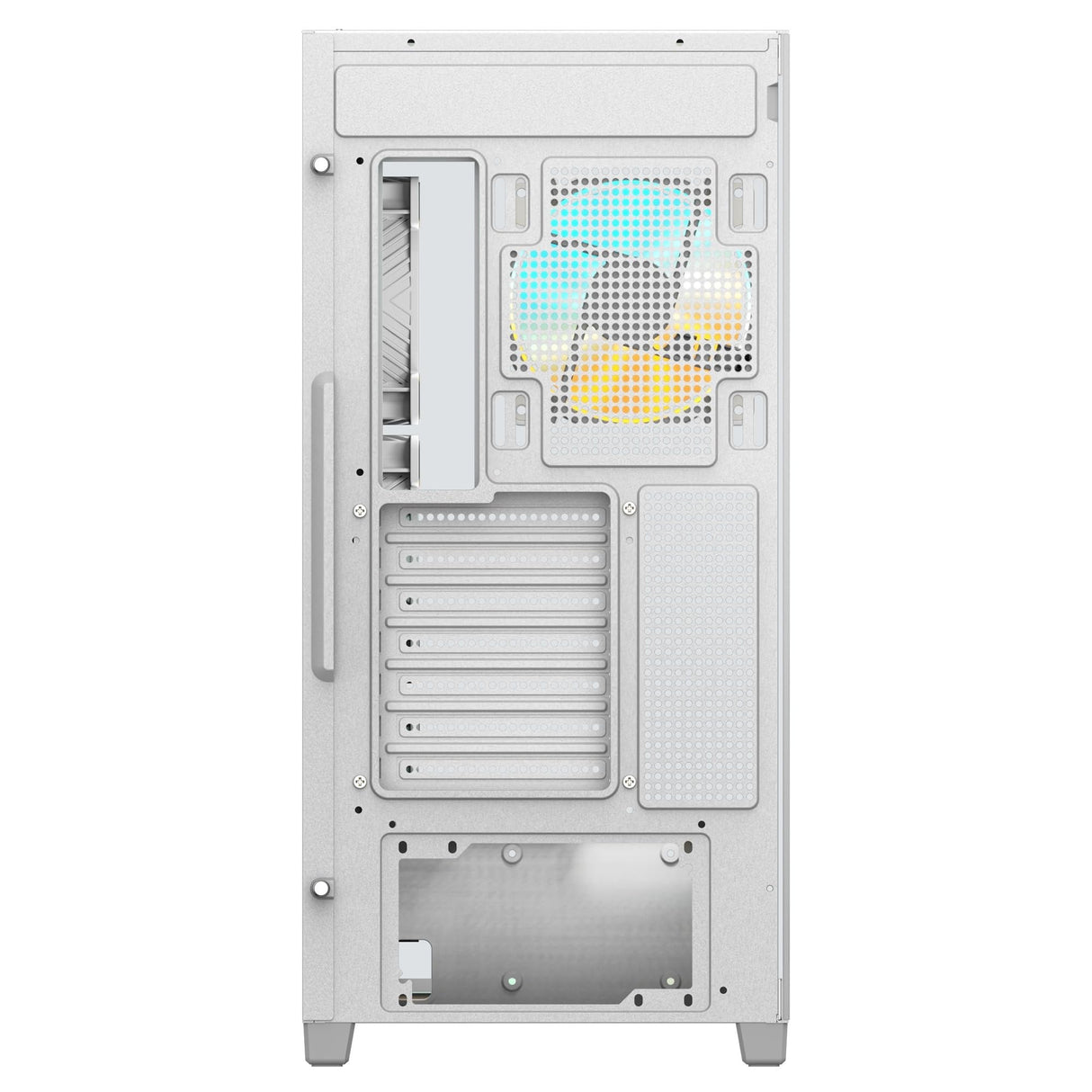 Gigabyte C500 Panoramic Stealth ATX Mid Tower - Carcasa de PC de Vidrio Templado RGB Fusion - Negro - GB-C500P ST