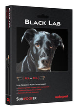 AudioQuest 5m Black Lab RCA cable de audio Negro - Cables de audio (RCA, RCA, Cobre, 5 m, Negro)