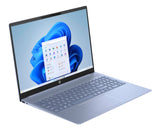 HP Pavilion 16-af0007ns - Ordenador portátil de 16" WUXGA (Inte Core Ultra 7 155U, 16GB RAM, 1TB SSD, Intel Graphics, Windows 11) Celeste - Teclado QWERTY Español