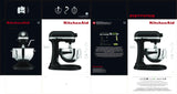 KitchenAid HEAVY DUTY - BATIDORA AMASADORA CON BOL ELEVABLE DE 5,2L - NEGRO MATE 5KSM55SXXEBM