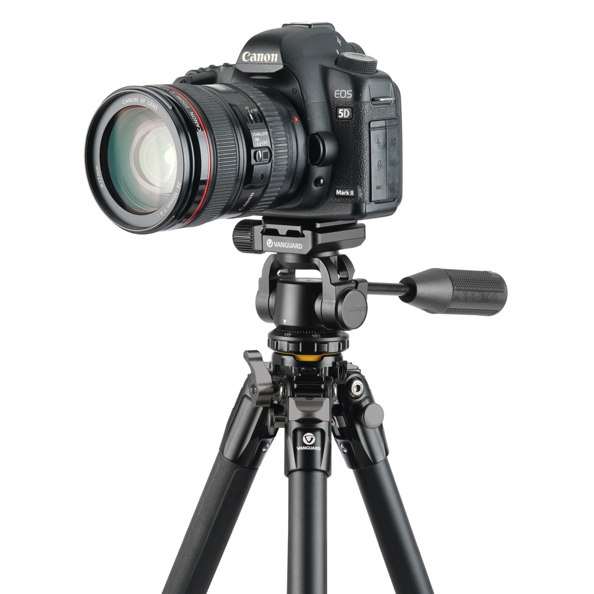 Vanguard Veo 5 234AO26 - Trípode de Viaje de Aluminio, rótula de observación