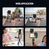 NEEWER PA042 S24 Ultra Handy Cage Jaula Video Rig Estabilizador con PA045S Mango Lateral, PA045E Bluetooth Disparador Mango de 67 mm Filtro Adaptador de 17 mm Placa de Lente Trasera, T Mount Adaptador