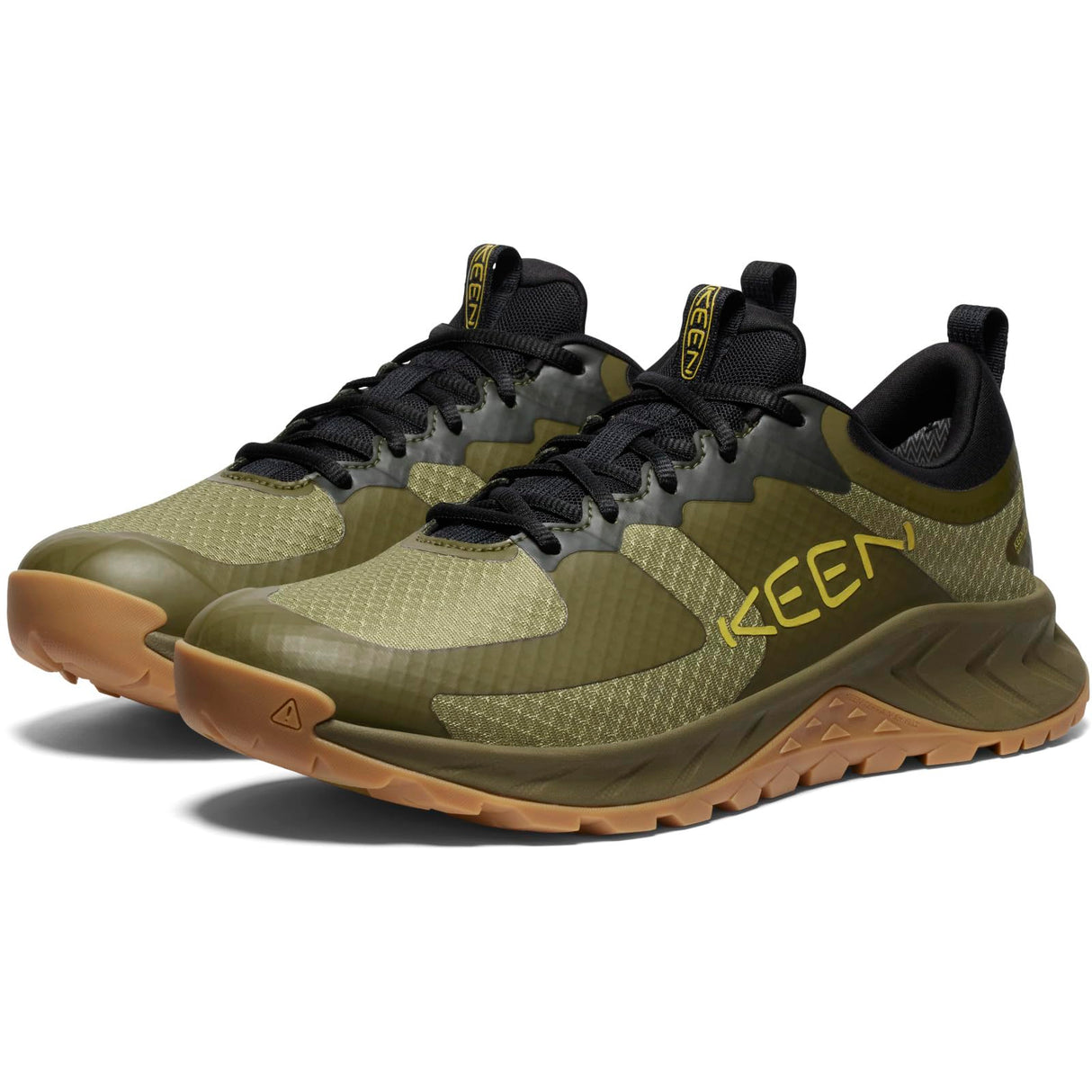 KEEN Versacore Waterproof, Zapatos para Senderismo Hombre, Dark Olive/Antique Moss, 42.5 EU