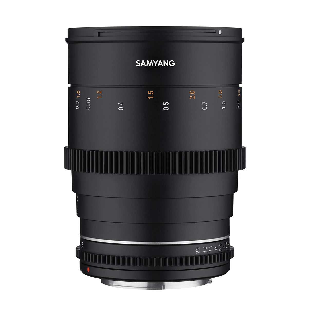 Samyang SA1614 - Lentes de Cámara Compatibles con 35MM T 1.5 MK2 MFT, Negro
