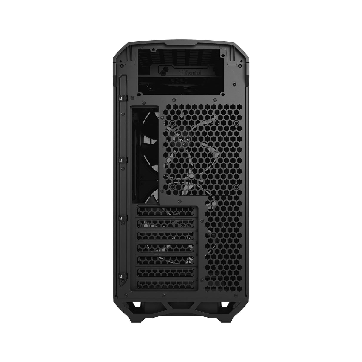 Fractal Design Torrent Compact Black - Solid Side Panel - Open Grille for Maximum Air Intake - Two 180mm PWM Fans Included - Type C - ATX Airflow Mid Tower PC Gaming Case