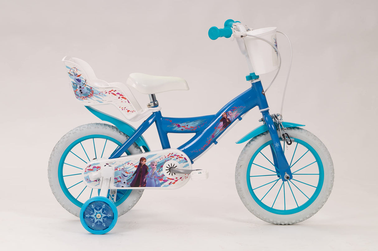 Toimsa Bicicleta Frozen Huffy de 14 Pulgadas, Multicolor