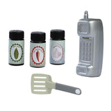 Cocina de Juguete de Madera con Utensilios de Teamson Kids Horno NiñosTD-11708AR