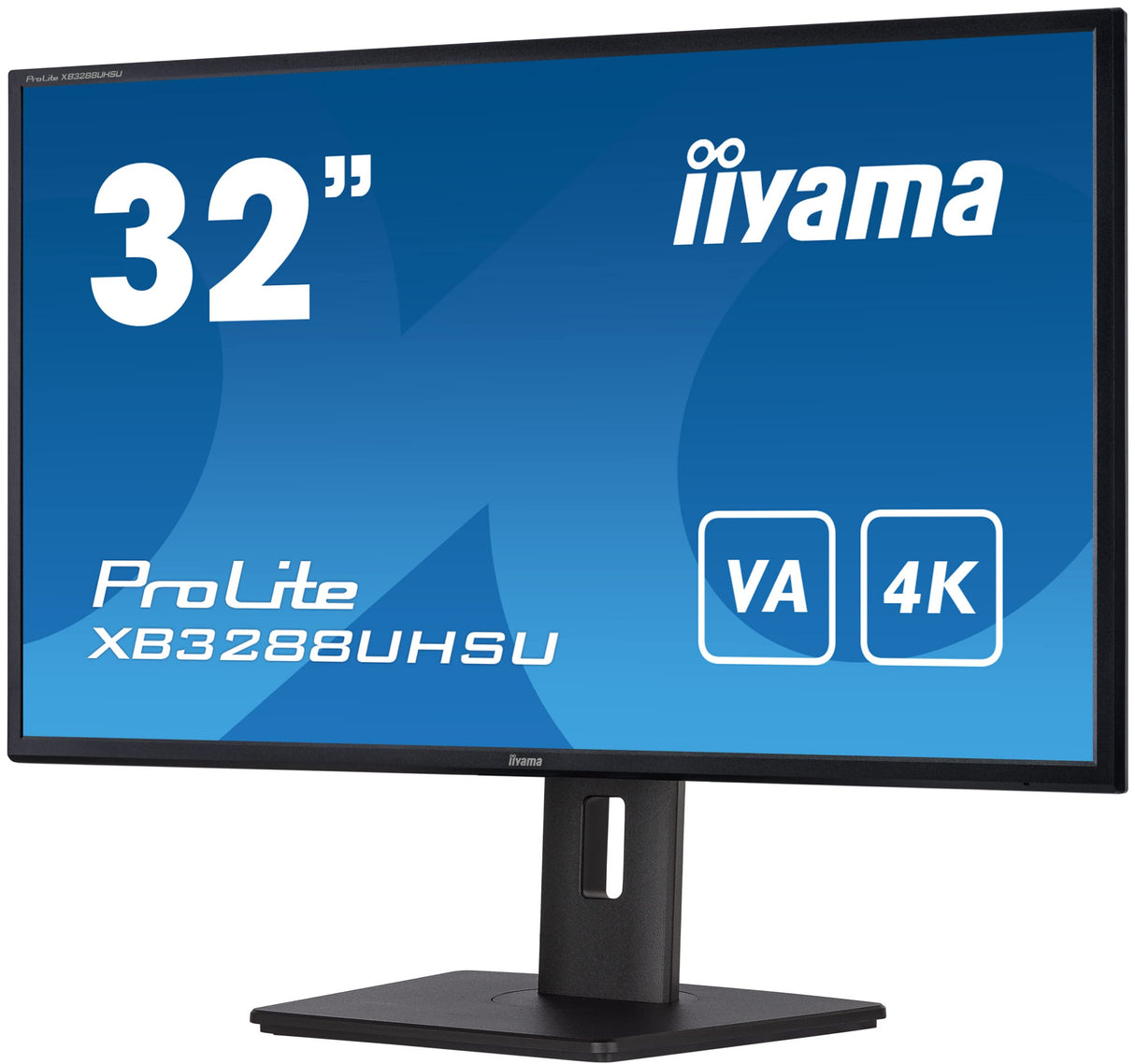 iiyama XB3288UHSU-B5 32" Panel VA, 3840x2160 UHD, 15cm Regulable en Altura, Pivotante, 300cd/m², 3ms, FreeSync, Altavoces, DisplayPort, 2xHDMI, USB3.0x2