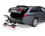 Uebler AHK I21 15900 Portabicicletas con Acoplamiento Plegable, 60º, para 2 Bicicletas