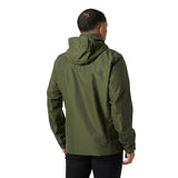 Helly Hansen Hombre Chaqueta Impermeable Dubliner, Verde, 3XL