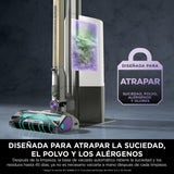 Shark PowerDetect Clean&Empty Aspiradora sin cable, DuoClean Detect, limpieza inversa, base de autovaciado de 2 l, Anti-Hair Wrap Plus, autonomía de 70 min,cepillos multisuperficie, gris, IP3251AMZEUT