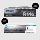 Unidad de Creación de Imágenes Original Samsung MLT-R116, SV134A, de 9.000 páginas, compatible con impresoras Samsung LaserJet Xpress Serie M2625, M2825, M2835, MFP M2675, MFP M2875 y MFP M2885