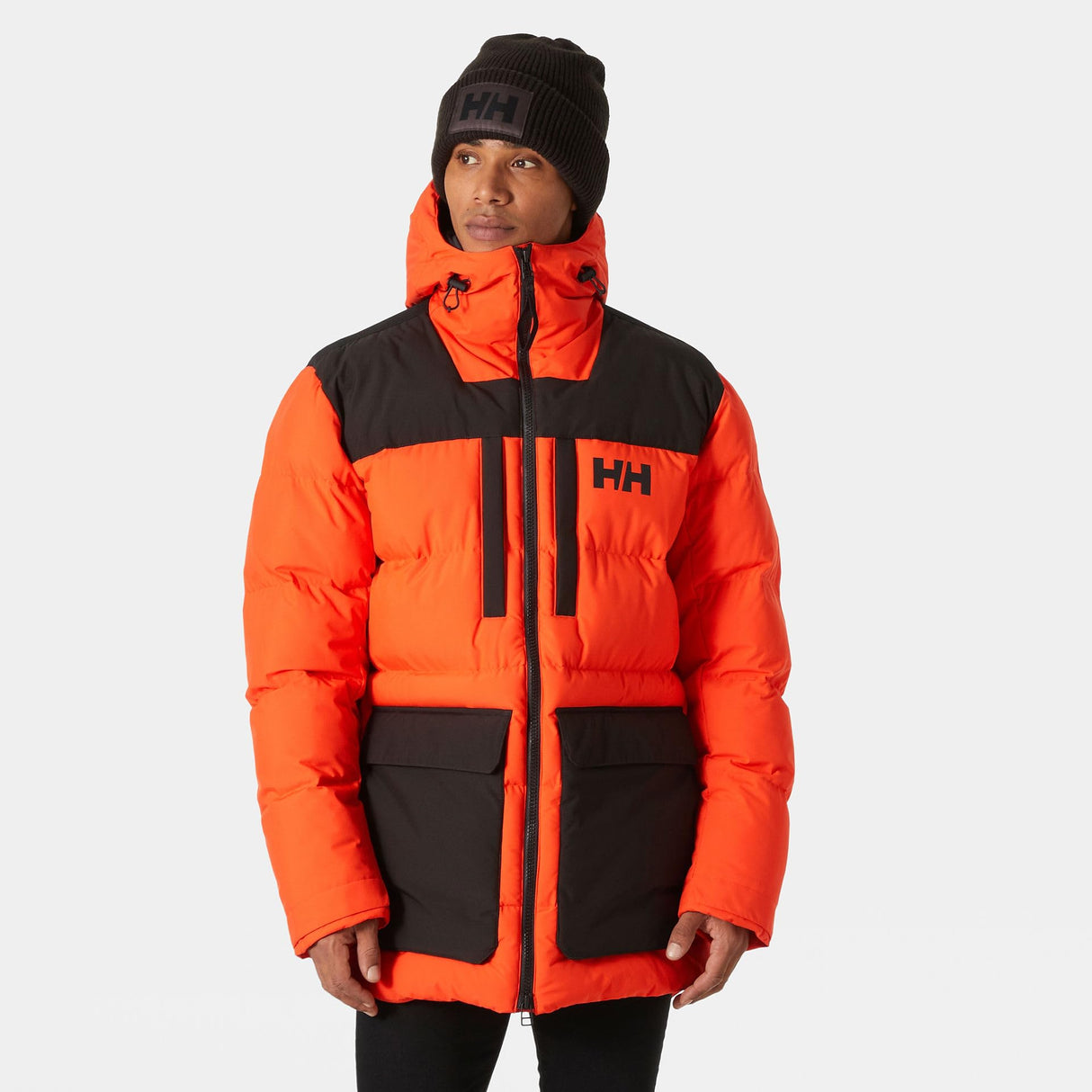 Helly Hansen Patrol Puffy Jacket Abrigo, 147 Cherry Tomate, XXL para Hombre