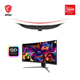 MSI mag 341CQPA QD-OLED Monitor Gaming Curvo de 34" UWQHD: 1800R, QD-OLED de 3440 x 1440, 175 Hz / 0,03 ms, 99% DCI-P3, ΔE≤2, DisplayHDR True Black 400, KVM - DP 1.4a, HDMI 2.1, Type C, Negro