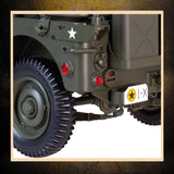 IXO Collections IXO Colecciones 1:8 IXO US Jeep Willys 4x4 - modelismo, maquetas, Kit, Kit de modelismo