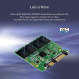 Transcend 2TB SSD220Q 2 TB 2.5 Pulgadas SATA III 6 GB/s Disco de Estado Sólido Interno QLC NAND TS2TSSD220Q