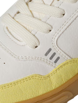 Tamaris Damen 1-23608-42, Sneaker Mujer, Blanco (White/Yellow), 40 EU