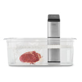 CASO SV 2000 Pro - Sous Vide roner cocina baja temperatura profesional, 2000W, Apto para 60 L, control preciso de 0 a 90 °C en incrementos de 0,5 °C, temporizador de hasta 99 horas, pantalla táctil