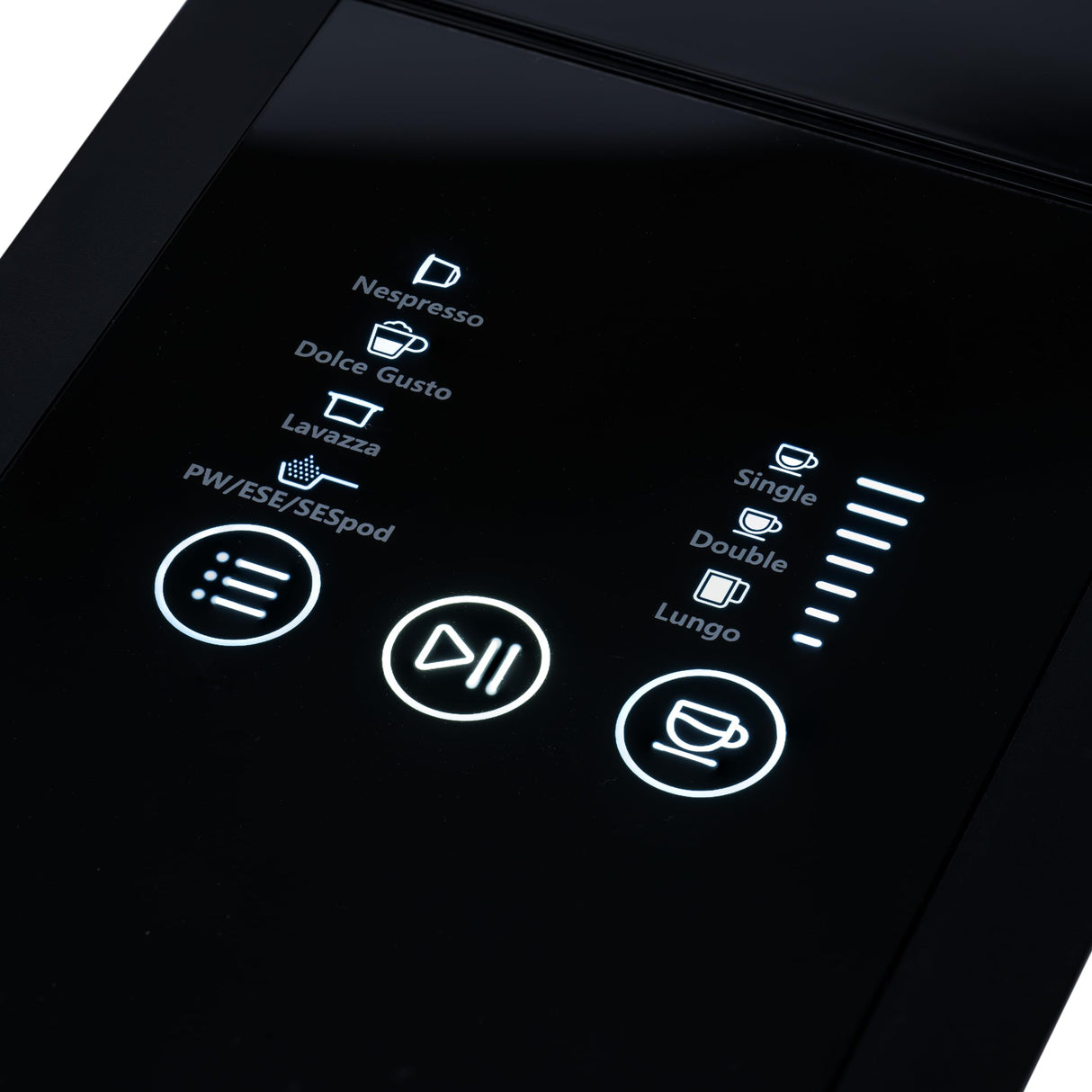 Tornado TCM7042-GS Cafetera Multifunción 5 en 1 TÉLÉVISEUR Intelligent, Color Negro (TCM-7042-GS)